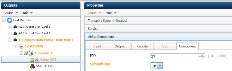 Getting Started Figure 3.63 Scrambling Selection of an Individual Component 3.7.26.