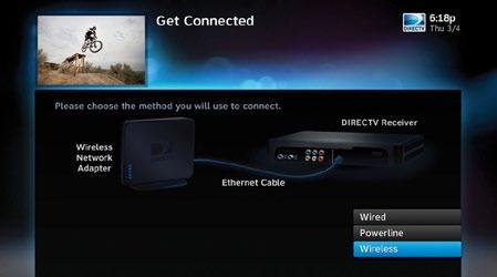APPENDIX 4: HOW TO NETWORK YOUR HD DVR Step 3 - Verify that you are connected Figure A To verify you are connected: Press MENU on your DIRECTV Remote Select Settings & Help DIRECTV HD DVR RECEIVER