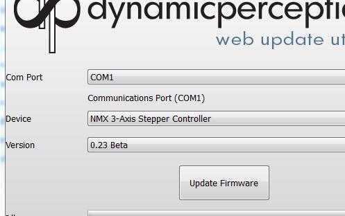 . The DP Web Update Utility for OSX and Windows allows you to upgrade the firmware on any supported device from a single application.
