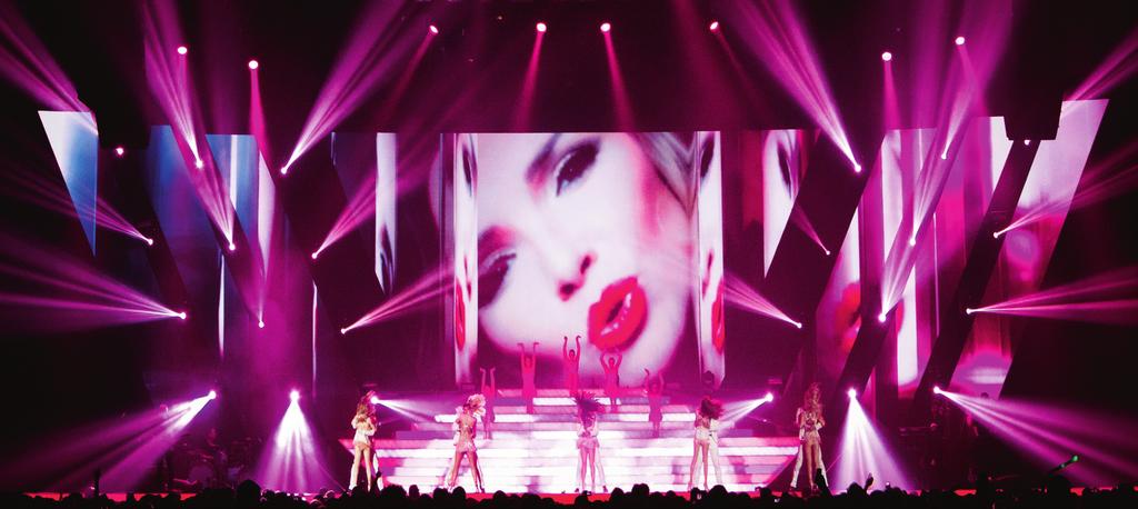 ON THE ROAD: Girls Aloud Below: The tour celebrated a decade of hits whilst saying thank you to the band s loyal supporters.