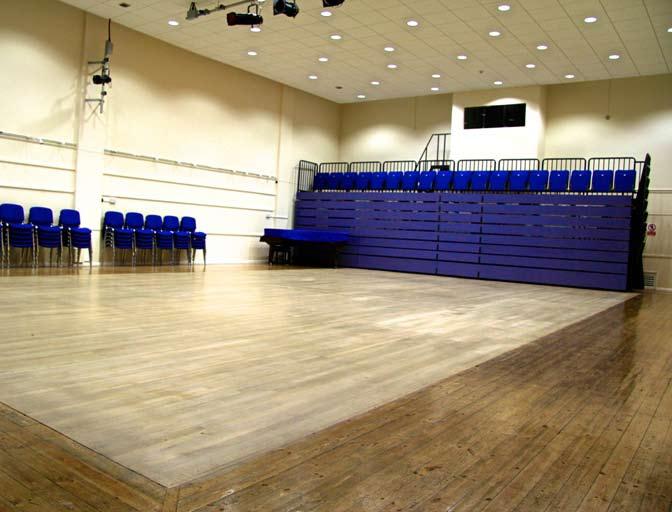 2.1 Auditorium Concept Options - Retractable Seating Retractable Seating Retractable seating is a system where the seats are fixed to a rake system and are folded down and rolled back in to a recess