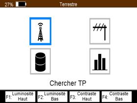 3 Terrestrial Main Menu-> Terrestrial Press OK button to enter the Terrestrial menu.