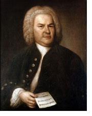 Johann Sebastian Bach was born in Eisenach, Germany in 1685. As a child, Bach's father taught him to play violin and harpsichord.