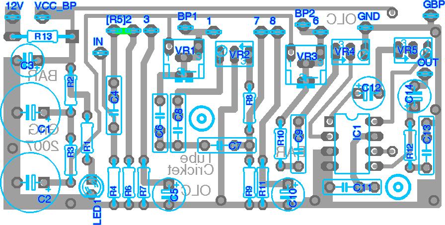 Step 1: Populating the Main Board The PCB is a single sided board that holds all the components with the exception of the potentiometers, LED, jacks, tube, and DC adaptor.