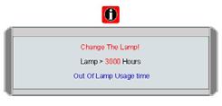 for more information on Economic mode. The lamp hour in Economic mode is calculated as 3/4 of that in normal mode. That is, using the projector in Economic mode helps to extend the lamp hour by 1/3.