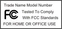 Regulatory Information This equipment has been tested and found to comply with the limits for a Class B digital device, pursuant to Part 15 of the FCC Rules.