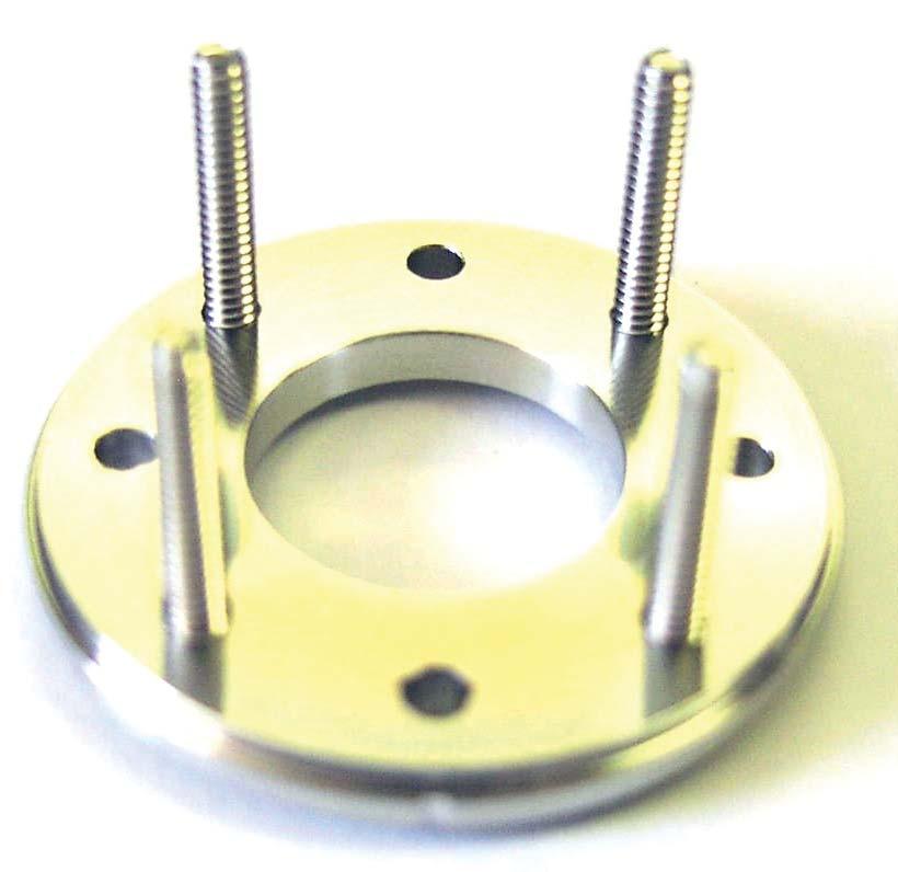MAINTENANCE 5-21 4-40 x 3/4 SS screw 4 places Front plate Fig.