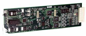 R-Series Rackmount Cards and Frames R20AD Component or Composite Analog to SD- Converter, 10-bit The R20AD provides excellent-quality 10-bit conversion of component or composite analog video to SD-