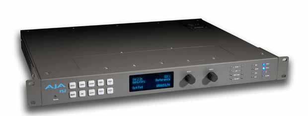 FS2 Dual Channel Universal SD/HD Audio/Video Frame Synchronizer and Converter FS2 The FS2 is a Dual Channel Universal Video/Audio Frame Synchronizer and Up/Down/Cross Format Converter.