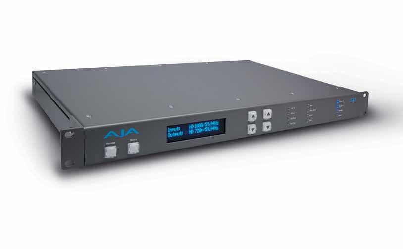 FS1 Universal SD/HD Audio/Video Frame Synchronizer and Converter FS1 Featuring a flexible input, output, and control architecture, the FS1 can simultaneously work with both HD and SD video all in