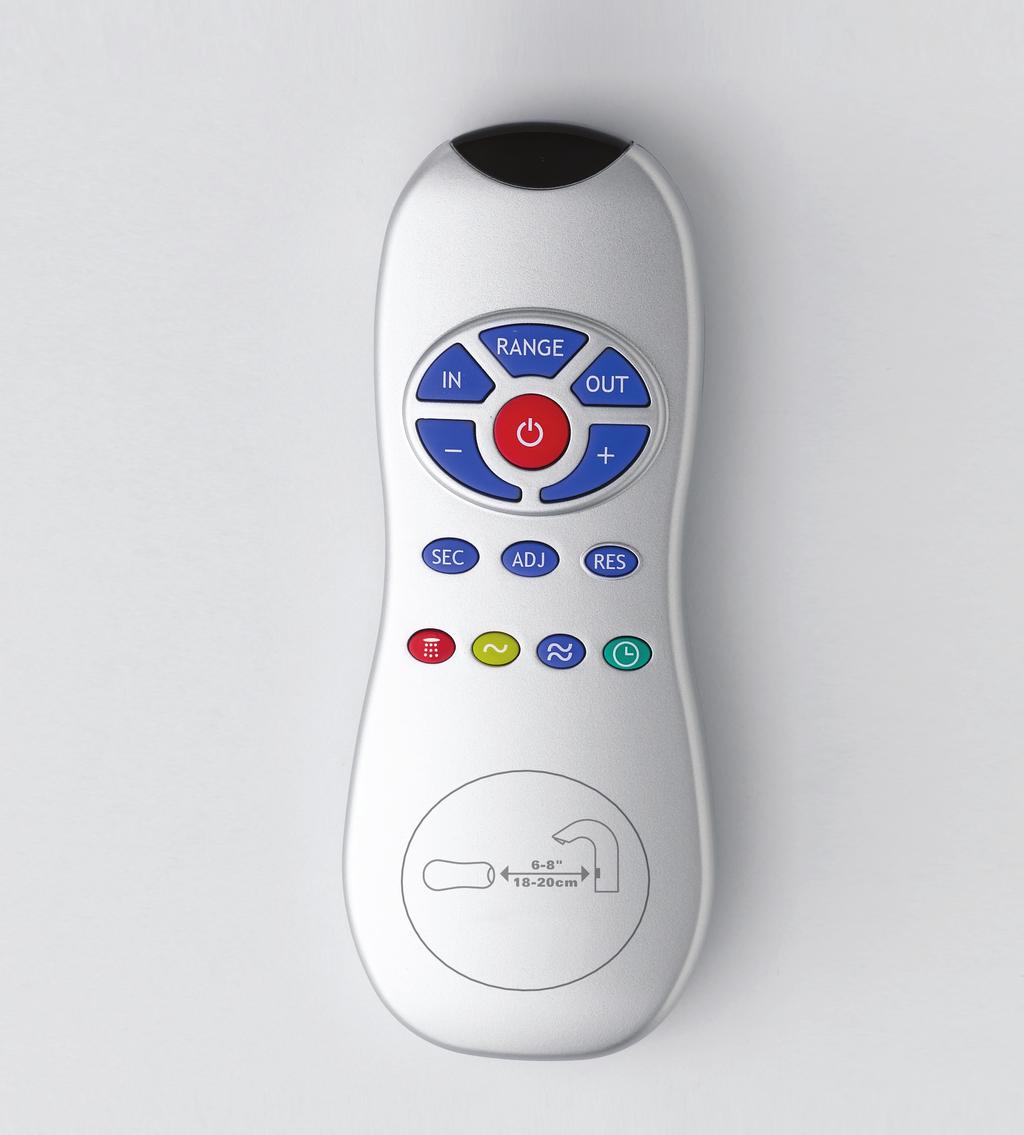 Remote Control Allows easy maintenance of extensive installations requiring custom settings.