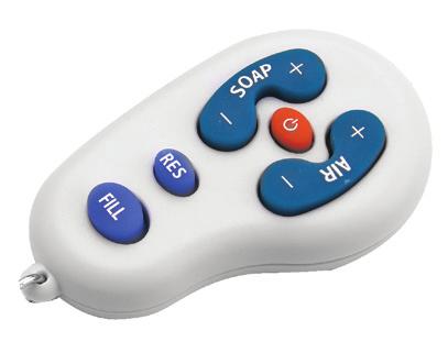 Soap & water Remote Control Code Number: 07100014 NEW In addition to the possibility to