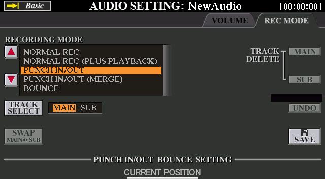 9 To hear your new recording, press the [PLAY/PAUSE] button.
