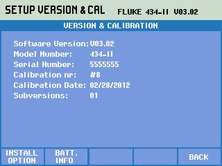 Calibration Adjustment 5.1 