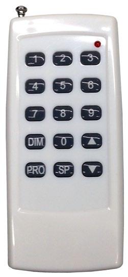 ch: speed ch: dimmer ch4: strobe Audio control Constant current to last life of led 8 level speed setting 8 level brightness adjust New functional 5 buttons remote