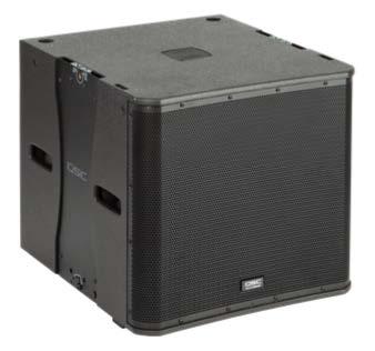 Out-Fill Speakers: Two Renkus-Heinz CF81-2 self-powered point source speakers.