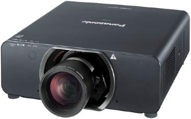 MAIN STUDIO VISUAL Projector: One Panasonic PT-DZ770ULS DLP projector with lens.