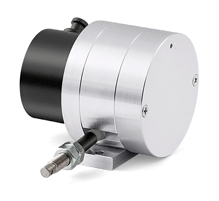 DRAW WIRE Miniature draw wire encoder Series SFE Robust and space saving construction Integrated incremental encoder Measuring length up to 2000 mm SFE Operating temperature range: Protection: