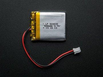 it/1578) (or similar) If you go with the LiPo battery, be sure you have a way to charge it.