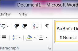 MICROSOFT WORD TIPS & TRICKS Adjust Alignment Double Space
