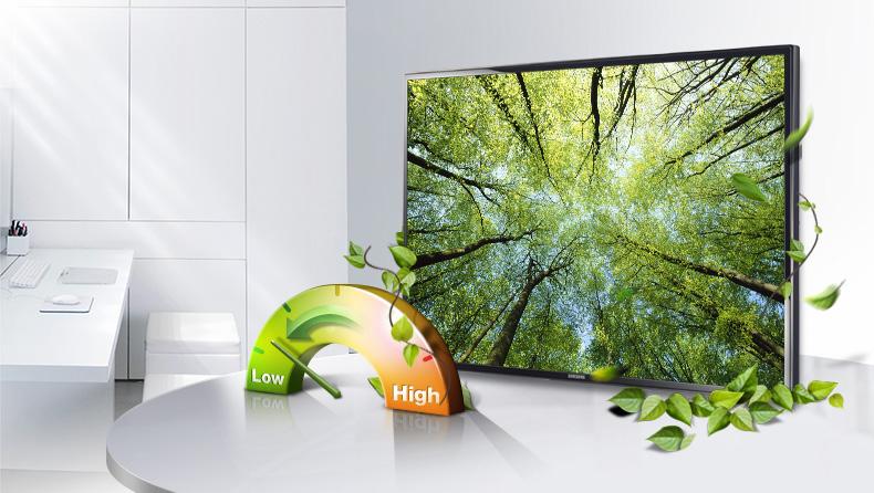 Gain flexibility with remote management and optimized connectivity Samsung ED Series (EDC) displays use energy-saving d-led BLU technology, and deliver extraordinary picture quality and sharp text
