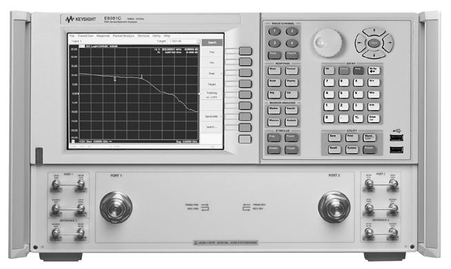 PNA Series network analyzers The microwave PNA Series instruments are integrated vector network analyzers equipped with a built-in S-parameter test set, synthesized sources, hard and floppy disk