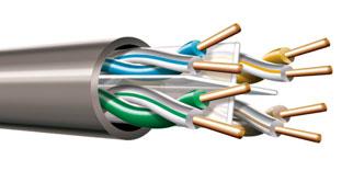 METALLIC CABLES LAN Local Area Network (LAN) cable is supplied as unshielded twisted pairs (UTP) in either Category 5e (Class D) and Category 6 (Class E) as