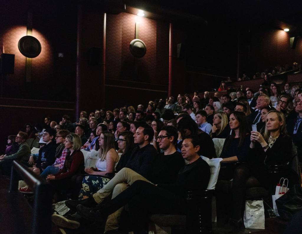 A TRUSTED BRAND Day and night, Hot Docs Ted Rogers Cinema is filled with a lively buzz.
