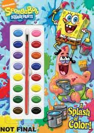 Paint the town yellow with SpongeBob! ISBN: 978-0-375-85732-4 PRICE: $7.99/$9.99 Can.