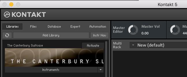 INSTALLATION TO ADD THE LIBRARY AND AUTHORISE IN KONTAKT FIRST INSTALL KONTAKT PLAYER Kontakt Player Download Link 1. Open NI Kontakt in standalone mode.