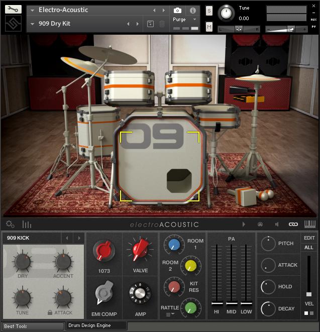 THE KONTAKT INSTRUMENT You can hover your mouse over any control in this