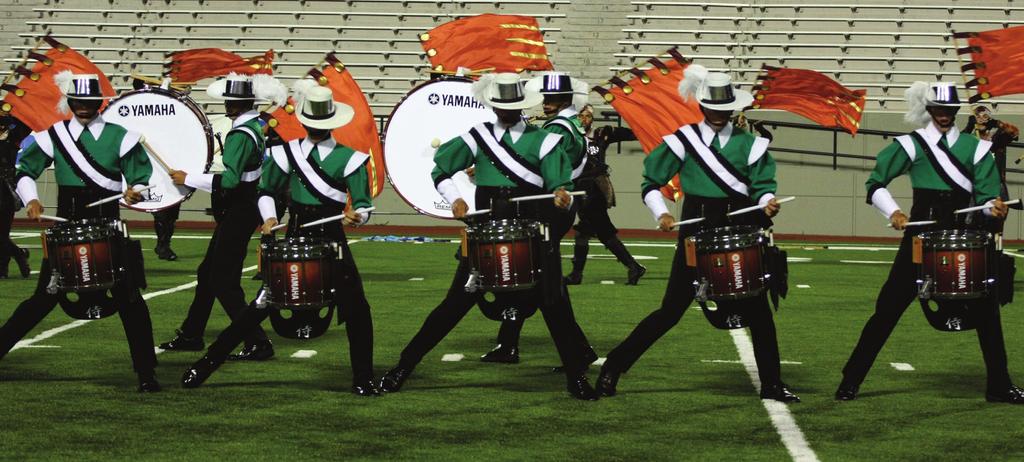 will be listening and responding to the drumline as they play Below is an example You will