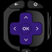 If your remote control has a headphone jack on its left side, then you have a Roku TV Enhanced Remote Control with Voice Search, which has additional capabilities as noted below.