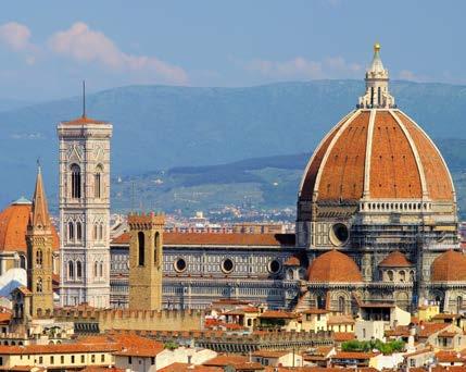 PROGRAM FLORENCE EXTENSION TOUR FRIDAY, JULY 6 Travel to Tuscany Visit Assisi or a Tuscan town en route for lunch at own expense SATURDAY, JULY 7 Travel to Florence Visit Academia to view