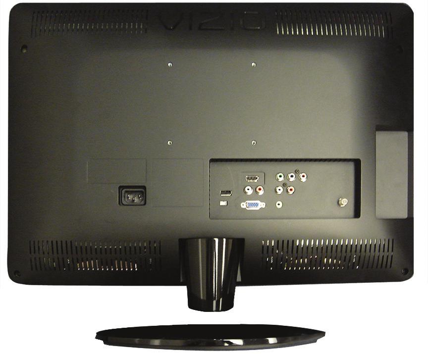 Setting Up Your HDTV! Read this user manual carefully before installing your HDTV.! The power consumption of your HDTV is about 105W. Use the included power cord.