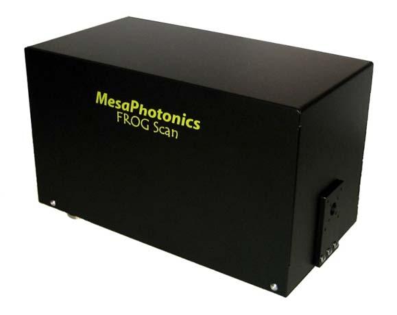 FROG Scan Users Manual Contact: Mesa Photonics, LLC 1550 Pacheco St. Santa Fe, NM 87505 505.216.5015 (voice) 866.569.6994 (FAX) E-mail: support@mesaphotonics.