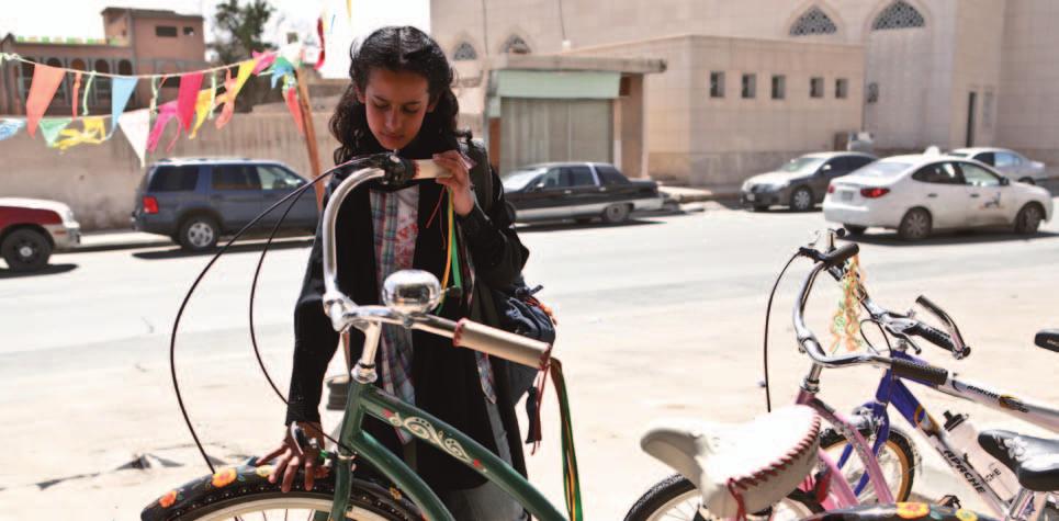 After a fight with her friend Abdullah, a neighborhood boy she shouldn t be playing with, Wadjda sees a beautiful green bicycle for sale.