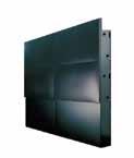 No space is needed behind a display wall Intelligence High-resolution Images Created with Mitsubishi Electric s New Optical Engine and Image-quality Circuit Design Color Space Control Circuit To