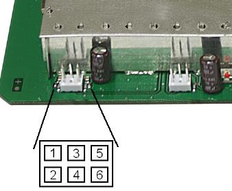 4 Programming with the KC 3 5 Pin allocation Press the Menu / Read button repeatedly to go to the Error messages: In the event of a hardware fault on the plug-in card or channel group an error code