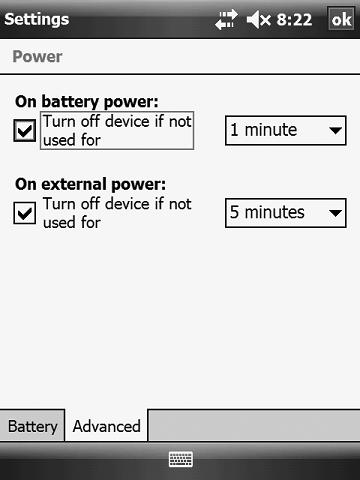 Adjusting the Automatic Shutoff Settings You can set the programmer to turn off after a period of inactivity, and you can adjust this setting for the programmer when it operates on battery power or