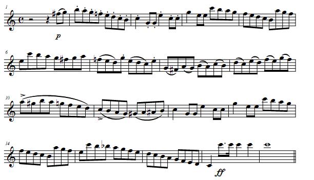 18 allegro tempo. The second difficulty is consistent tonguing. Suggestions on how to deal with the former challenge will be introduced in this section.