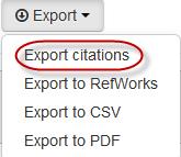 Getting started with EndNote online Adding References Manually Exercise J Adding manual references to your group Click on the Collect tab at the top of the screen and select New Reference.
