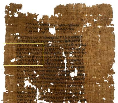 Comparison of Reconstructed Codex H with Extant Papyrus Codices 11.
