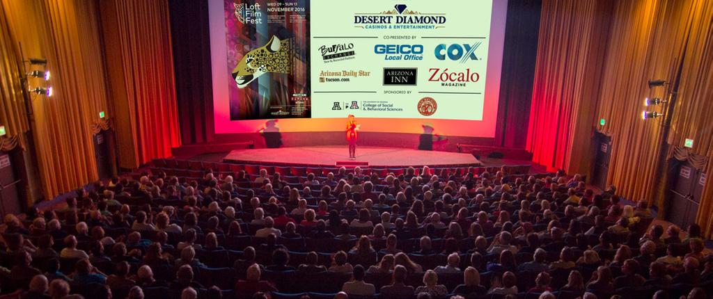THE SEVENTH ANNUAL LOFT FILM FEST The seventh annual Loft Film Fest lit up the desert November 9-13, 2016 with an extraordinary line-up of stellar films, guests and special events at the Loft Cinema