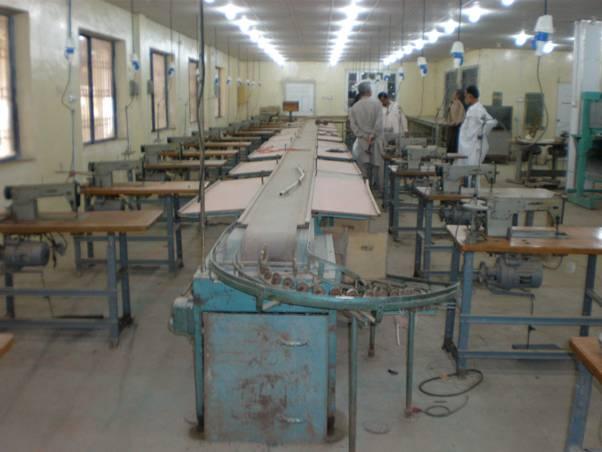 v. Picture of Garment Training Centre Machines damage Condition. (45) v.