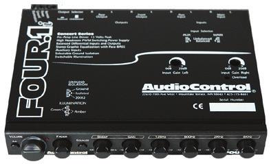 1i AudioControl s in-dash equalizers are true audiophile quality products in a half-din chassis.