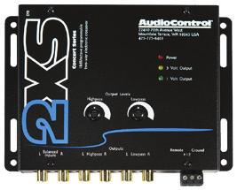 an AudioControl electronic crossover.