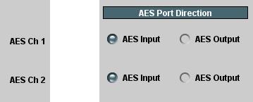A Audio Bus Input Routing/ Network Program Audio; Main Bus Ch 1 Bus Ch 2 Bus Ch 3 Bus Ch 4 Bus Ch 5 Bus Ch 6 Bus Ch 7 Bus Ch 8 EAS Audio (AES pair 1) AES Ch 1/2 Bus Ch 9 Bus Ch 10 Because AES pair 1