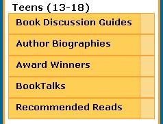 BookTalks A BookTalk is like a commercial telling you about the book so you can decide whether it sounds like something you'd like to read. Click on the BookTalks tab.