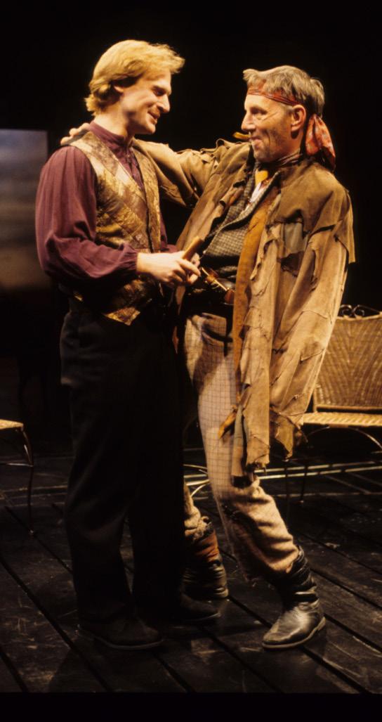Vinkler as Malvolio in Chicago Shakespeare Theater s 1996 production of Twelfth